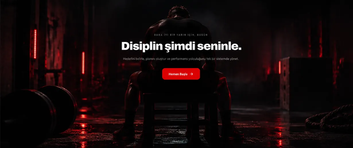 Disiplin şimdi seninle